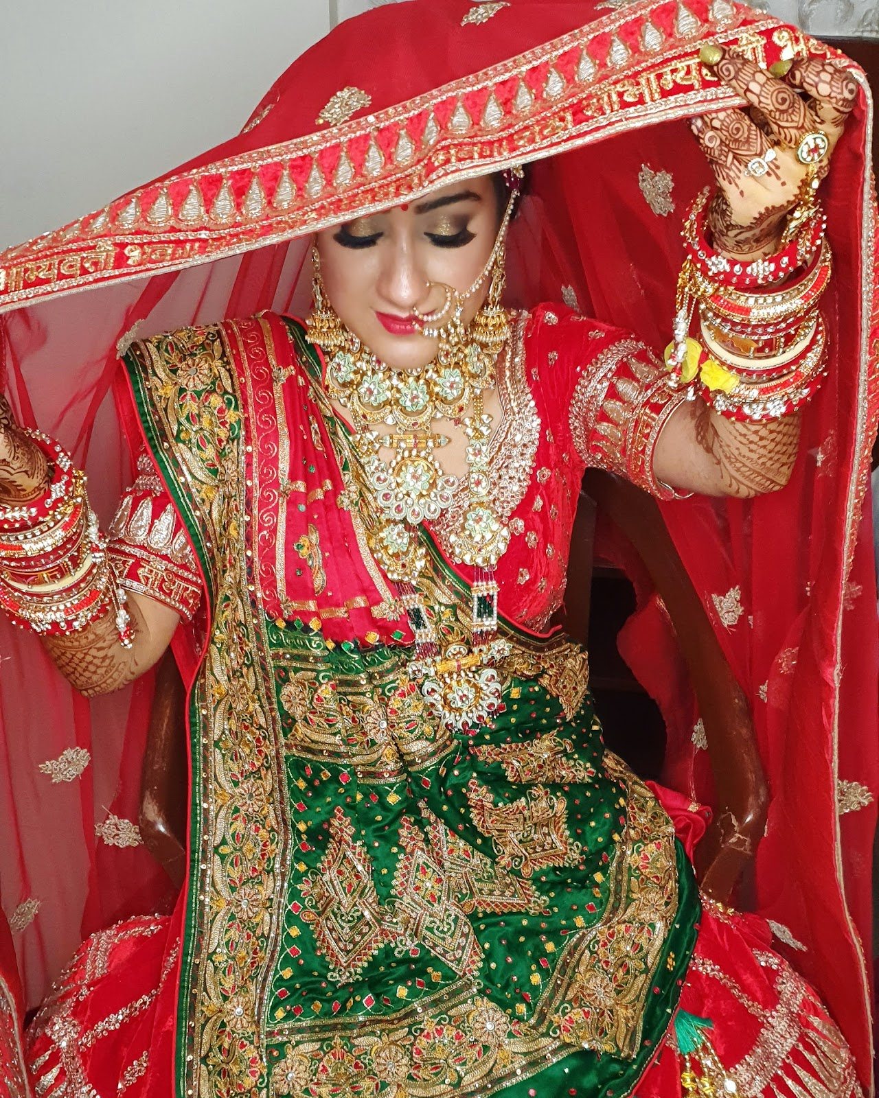 Bridal look by Pooja Sharma Hair & Makeup